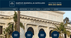 Desktop Screenshot of carlahartleylaw.com